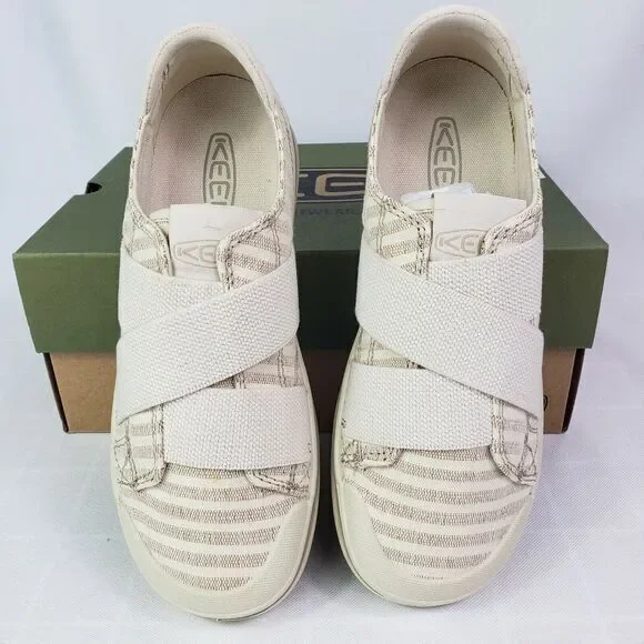 KEEN Women's Elsa IV Gore Slip On Sneaker Shoe Beige Size 5 New‎ - Picture 3 of 12